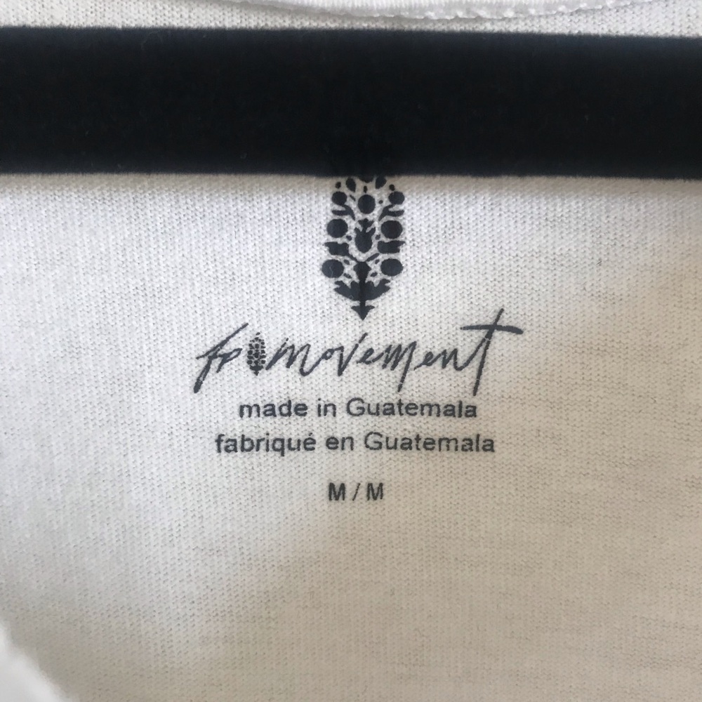 FP Movement by Free People White Short Sleeve Oversized Tee - Picture 6 of 16